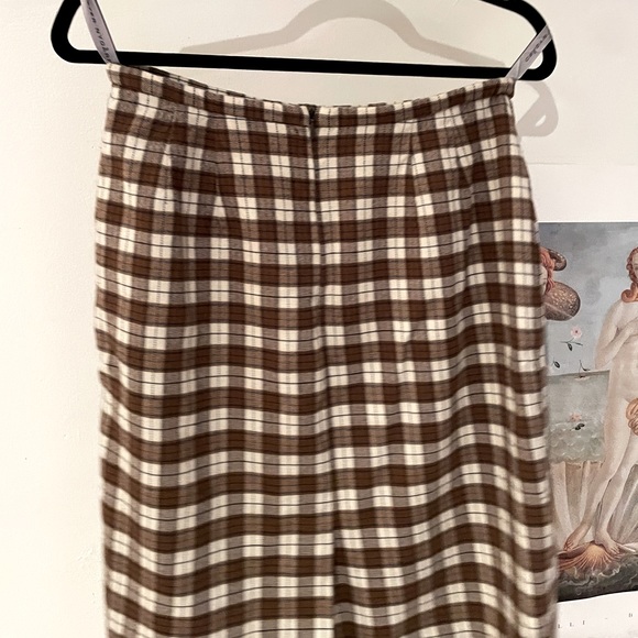 Dark Academia plaid skirt - Picture 1 of 4